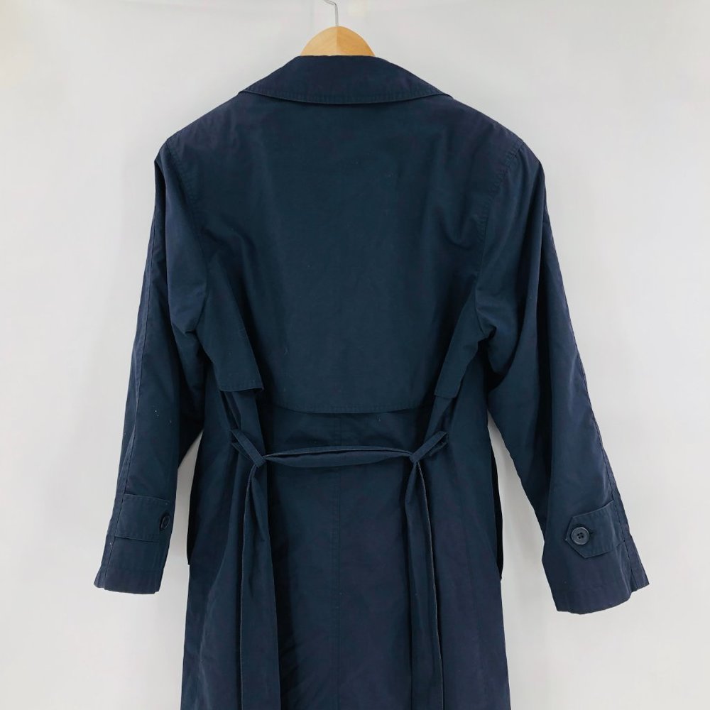 London Fog Petite Button Down Trench Coat - Picture 8 of 13